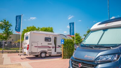 Jachthaven met camperplaatsen Sneek