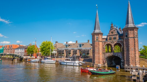 Übernachten in Holland, in einer wunderschönen Umgebung Sneek